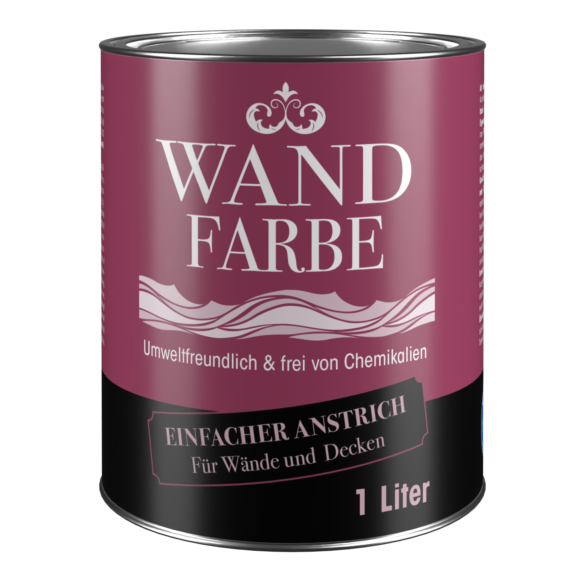 Wandfarbe Bordeaux